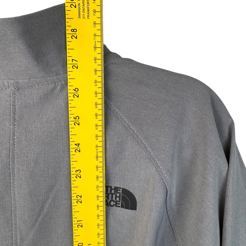The North Face Jacket Womens Medium M/M Windwall Gray‎ Full Zip Outdoors Hiking - Picture 13 of 14